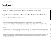 Tablet Screenshot of dan-russell.com